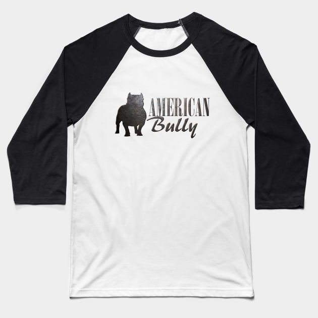 American Bully Baseball T-Shirt by Nartissima